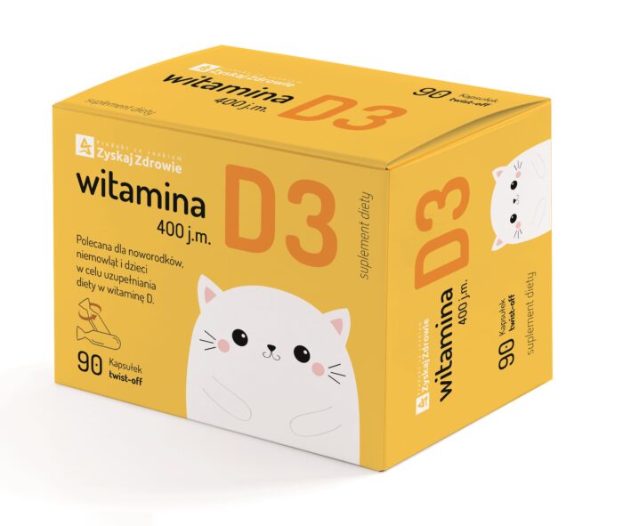 Witamina D3 400 j.m.
