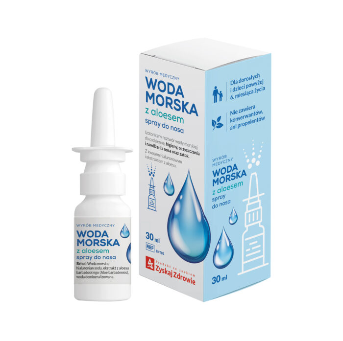 Woda morska z aloesem